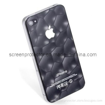 3D Heart Design Screen Protector for iPhone 4 Front and Back
